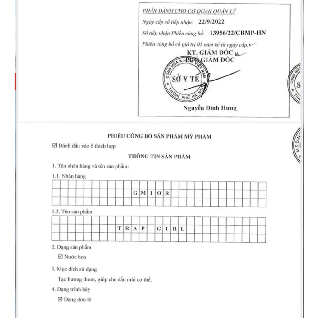 ✅  Tinh Dầu Nước Hoa Trap Girl Cá Tính, Ngọt Ngào, Gợi Cảm Lưu Hương 8 - 12 Tiếng Good Girl