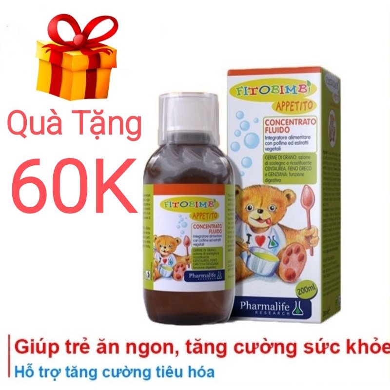 🆘 { Mã 280 } Tặng Khăn lông Cừu .ib shop hỗ trợ. FITOBIMBI APPETITO GIÚP BÉ ĂN NGON, TIÊU HÓA KHỎE MẠNH NHẬP KHẨU