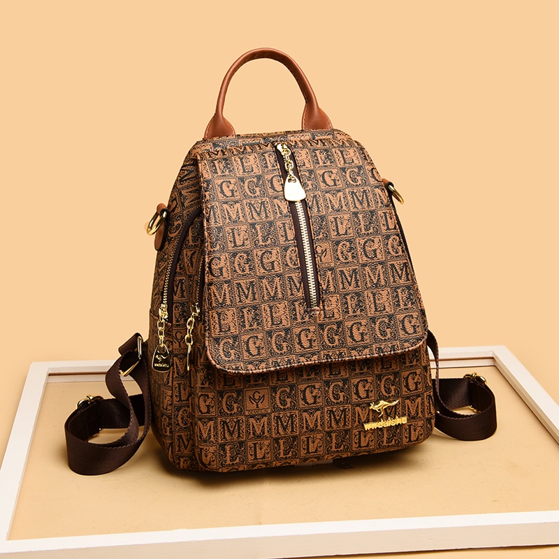 Ba Lô Da Chống Trộm In Hoạt Hình Chuwanglin Dễ Thương Cho Nữ