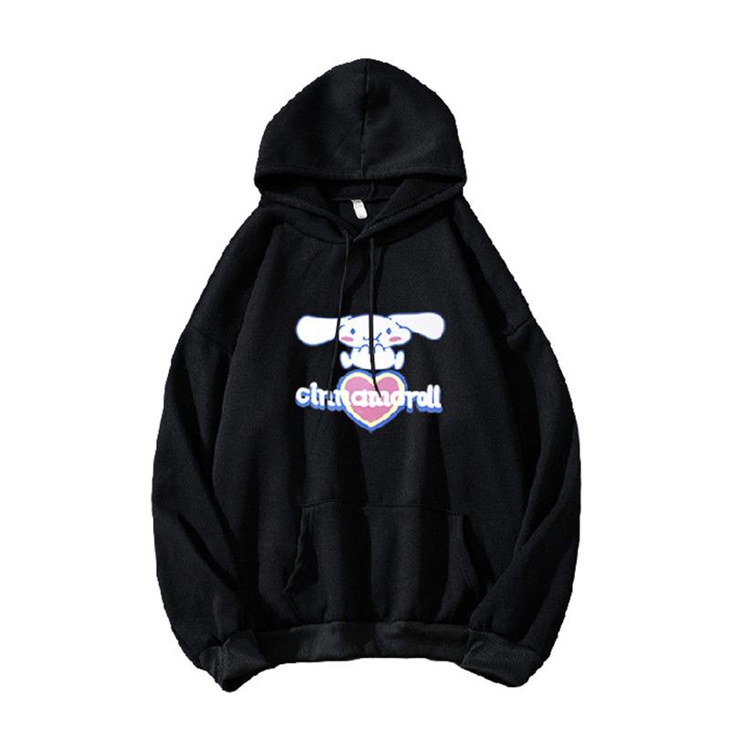 Aphrod Áo Khoác Hoodie Lông Xù Kiểu Hoạt Hình Thỏ Đáng Yêu Cho Nam Nữ