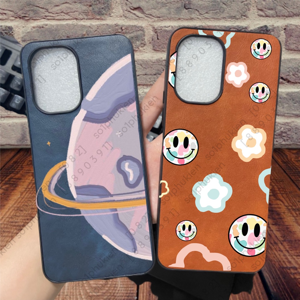 Ốp da Vivo Y16 in hình da nhiều mẫu mới dễ thương
