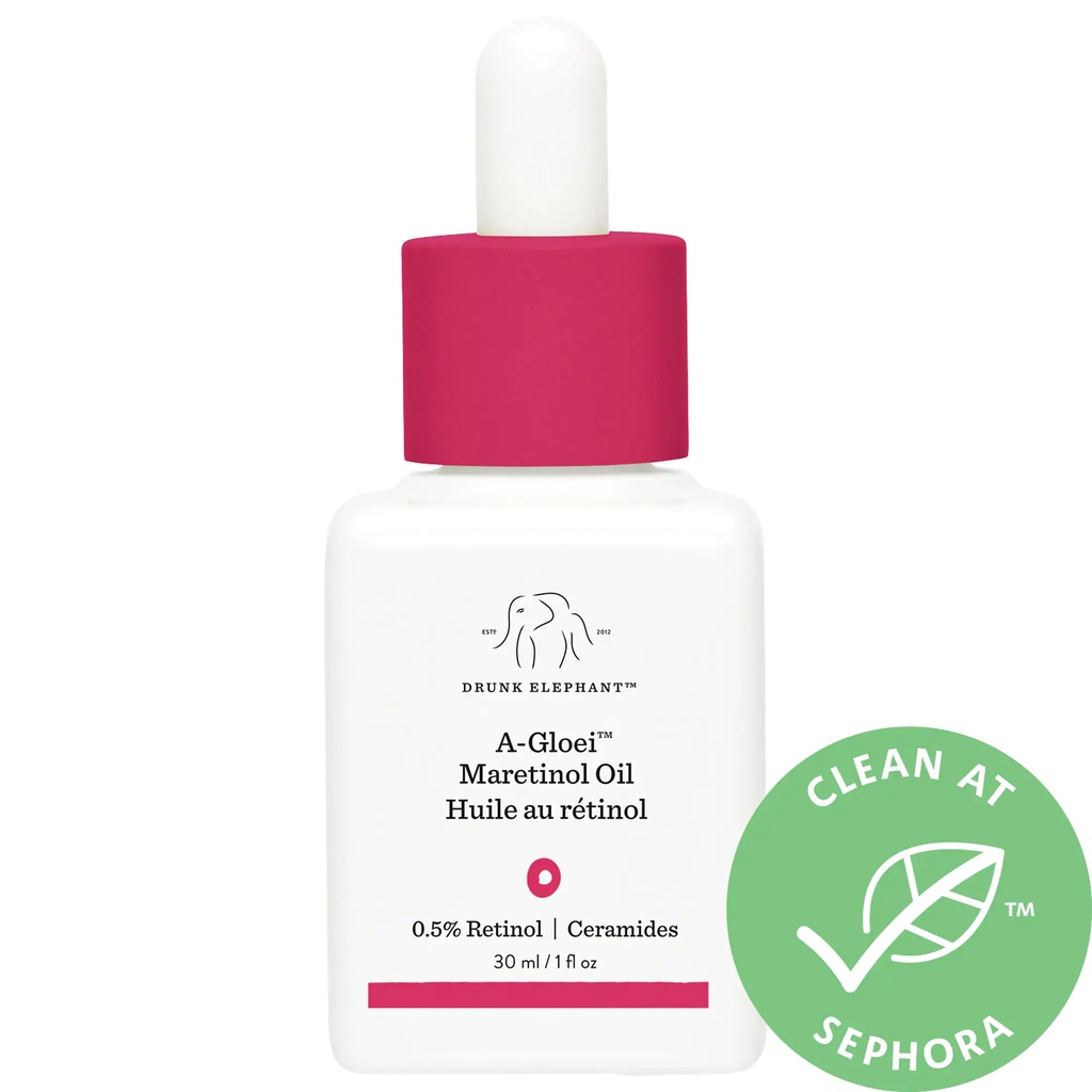 (Sẵn 5mL)🌿 Dầu dưỡng da chống lão hóa Drunk Elephant A-Gloei™ Retinol Oil