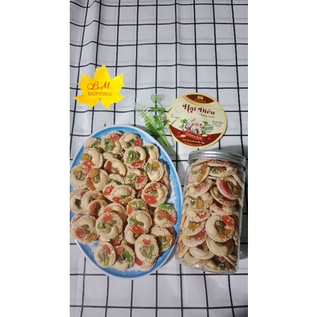 450gr bánh đồng tiền mix hạt