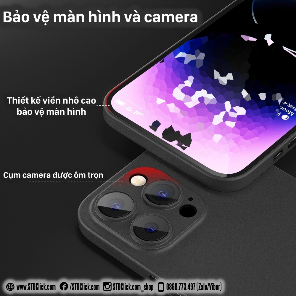 ỐP LƯNG IPHONE 14 PRO MAX MEMUMI MỎNG LỤA CHÍNH HÃNG