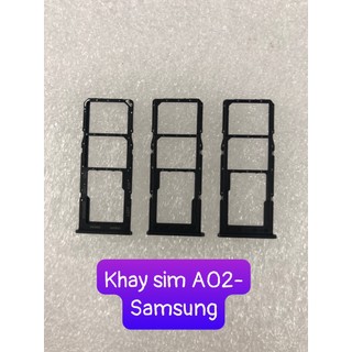 Khay sim a02, m12 samsung