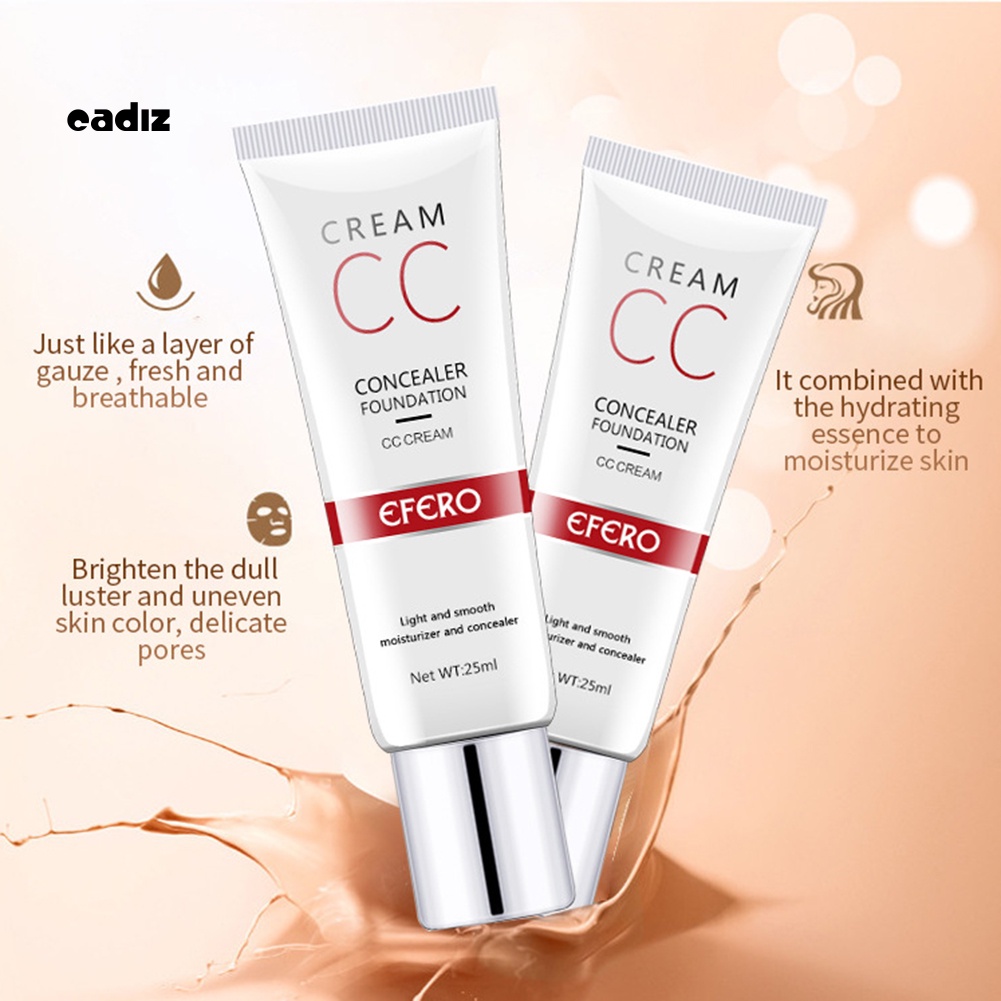 Kem Nền Che Khuyết Điểm CC Cream Dưỡng Ẩm Kiềm Dầu Efero Dành Cho Trang Điểm Mặt