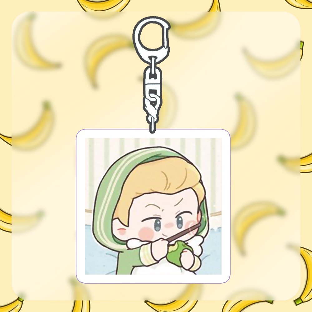 Móc Khóa phim HARRY POTTER ver CHIBI VUÔNG anime chibi game phụ kiện chìa khóa xinh xắn độ đáo