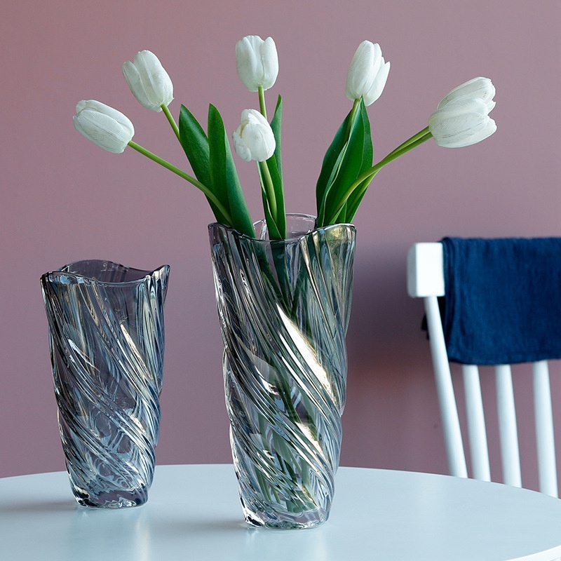 Bình Cắm Hoa Pha Lê Cao Cấp, Trang Trí Nhà Cửa, Phòng Khách Cao Cấp Kiểu Dáng Cách Điệu