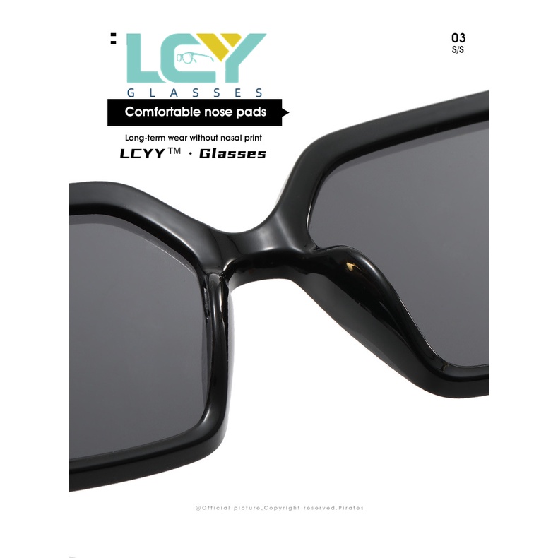 Kính Mát Gọng Kim Loại Phong Cách Âu Mỹ Cổ Điển Thời Trang LCYY2023 5329