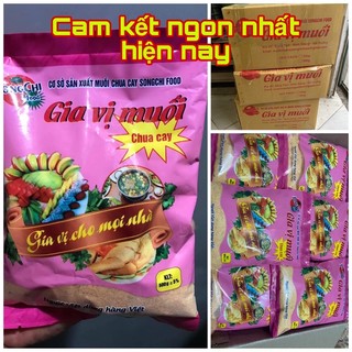 COMBO 10 GÓI MUỐI CHUA CAY SONG CHI FOOD ( túi in 500gram)