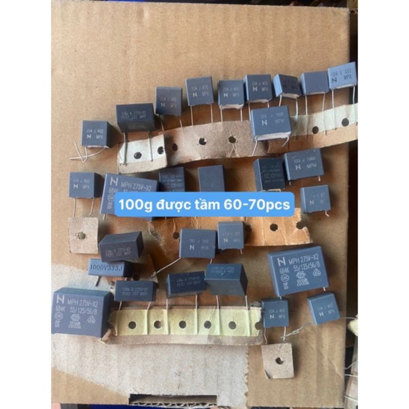 Tụ mới cắt chân thanh lí công ty 25v 35v 50v 400v 450v 500v