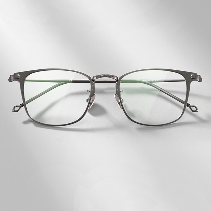 Hevia Mắt Kính Gọng Titan Siêu Nhẹ pt106 Thời Trang Cho Nam Và Nữ