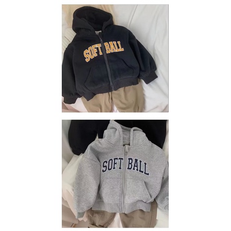 Áo Khoác Hoodie Tay Dài Phong Cách Đường Phố Mới Mùa Thu 2023 Cho Bé Trai