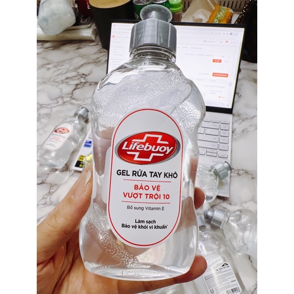 Thanh lý Gel rửa tay khô Lifebouy 235ml