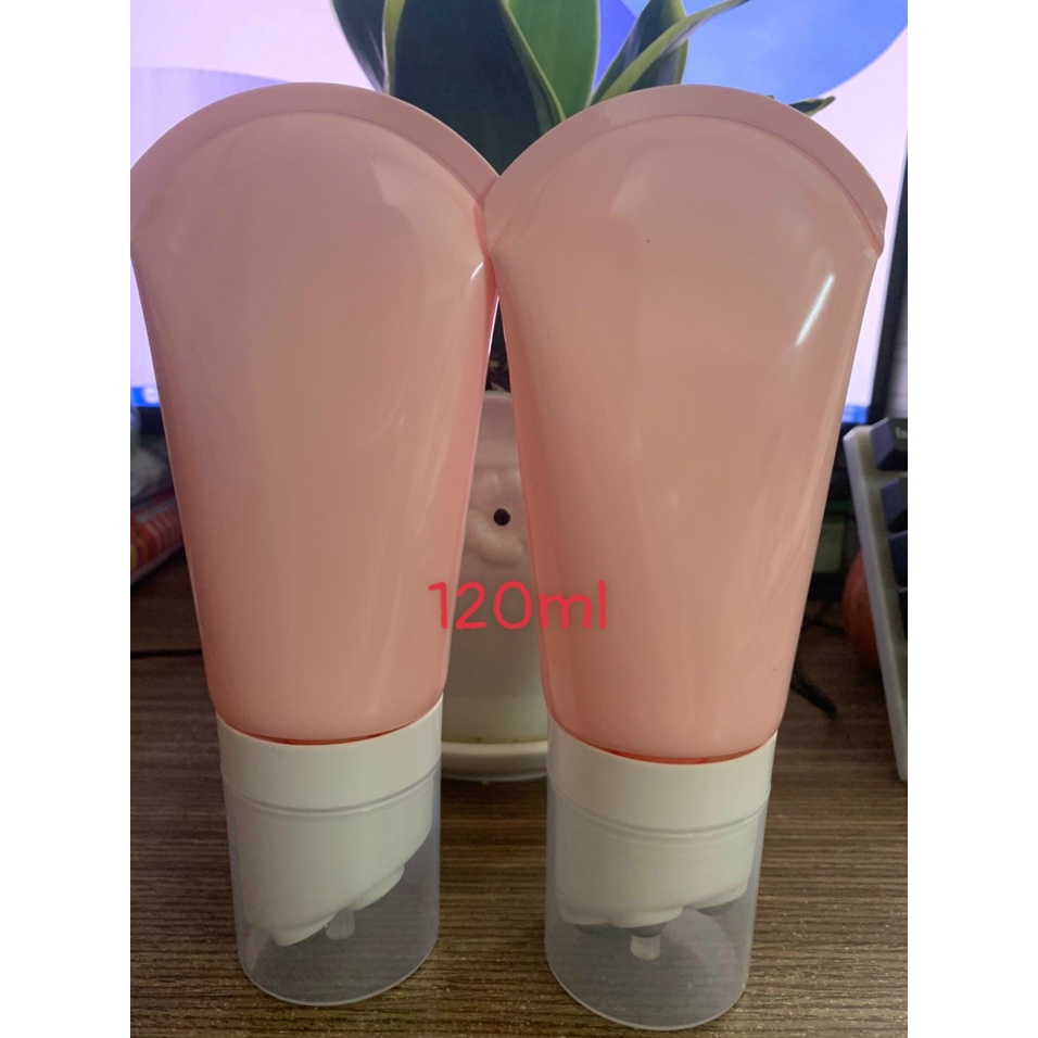 Tuýp đựng mỹ phẩm cao cấp - Tuýp có đầu bi lăn massage (2 màu) - Chai lọ chiết xuất mỹ phẩm