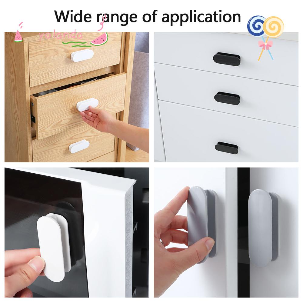 Tay Nắm Ngăn Kéo Tủ Không Cần Đục Lỗ Tiết Kiệm Diện Tích