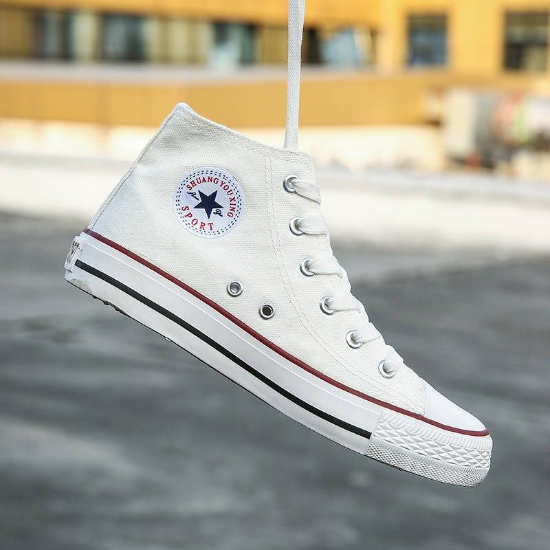 Giày Trượt Patin Gucci Vải canvas Cổ Cao Thời Trang Xuân Thu 1970s Phong Cách Hàn Quốc Cho Bé