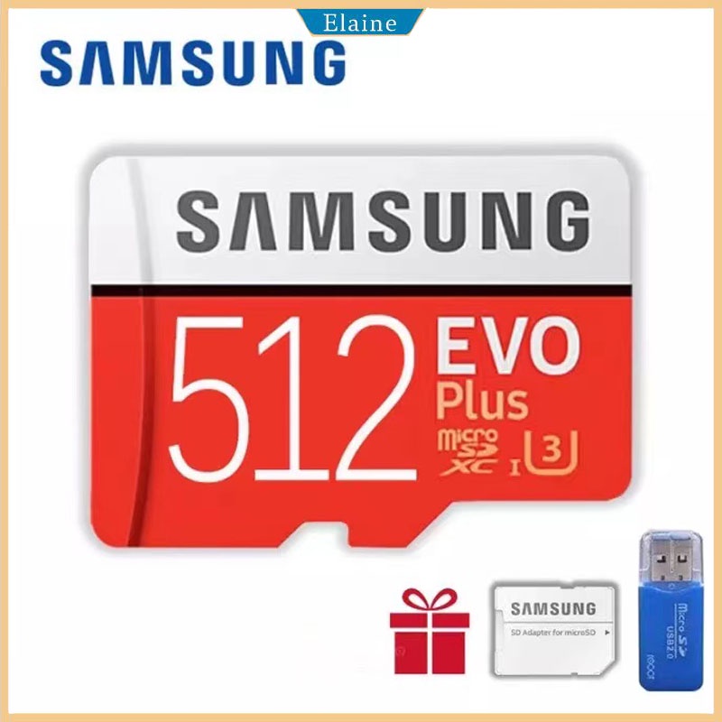 SAMSUNG Thẻ Nhớ Micro SD 32GB 64GB 128GB 256GB 512GB Micro SDXC C10 U3