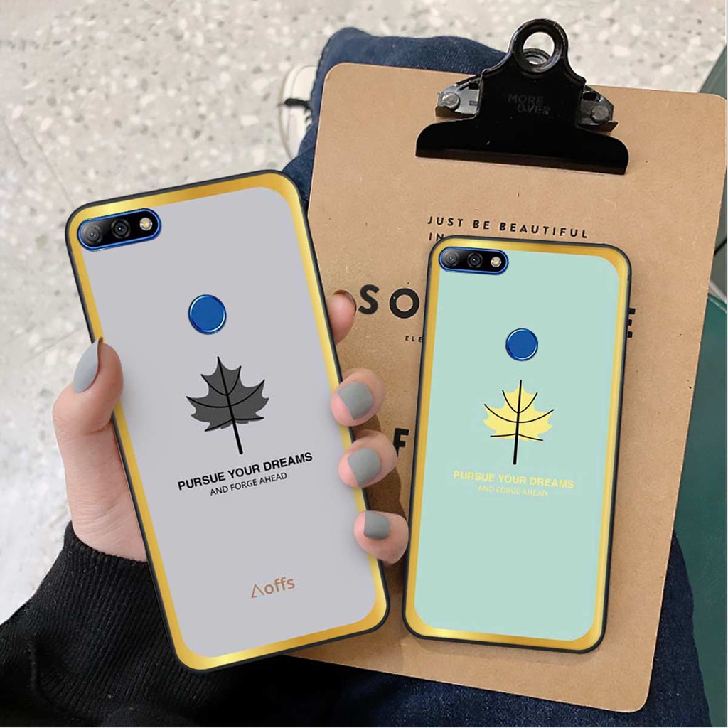 Ốp lưng Huawei Y7 Prime 2018 / Y7 Pro 2018 hình basic đơn giản, cao cấp, thời trang, ốp rẻ bền đẹp