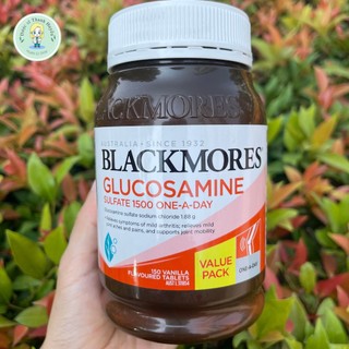 Viên uống Blackmores Glucosamine (Glucosamin) bổ xương khớp 1500mg Úc 150, 180 viên mẫu mới [Hàng Úc nội địa]