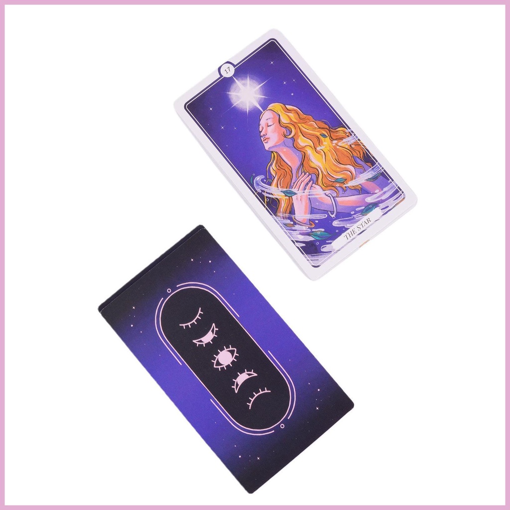 Bộ Bài Tarot Gold Game Wake Me up Phiên Bản Tiếng Anh Đầy Đủ