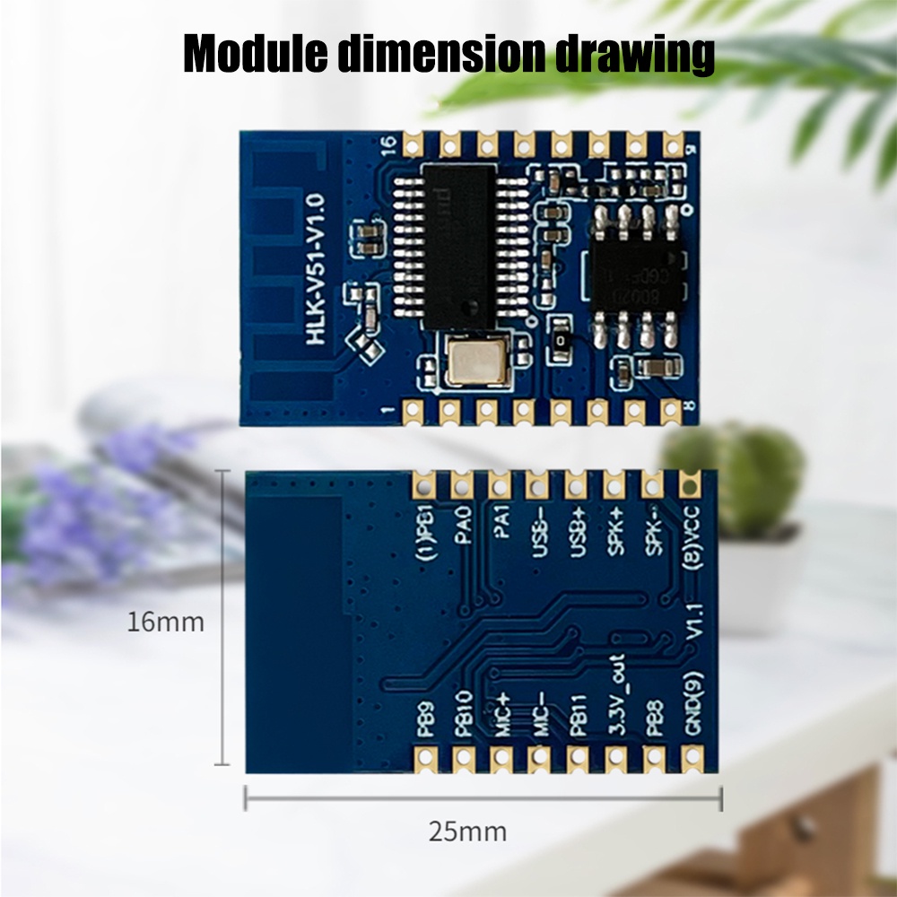 DIYMORE Mô-đun bluetooth V51 AI offline Điều Khiển Lập Trình Mini Thông Minh