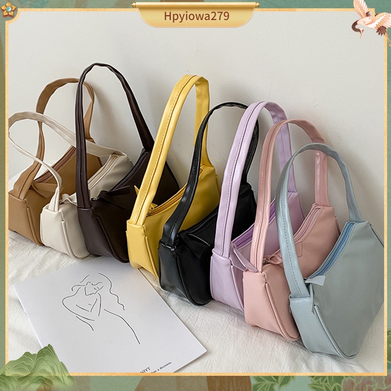 Có thể bán buôn Túi Xách Đeo Vai Dung Tích Rộng Rãi Đơn Giản Thời Trang Chất Liệu PU Ví Nữ Cho Những Buổi Đi Chơi Hàng Ngày Ilikebag Hàng giao ngay