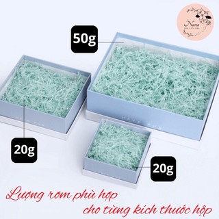 giấy  rơm  trang trí  hộp quà(500gr)