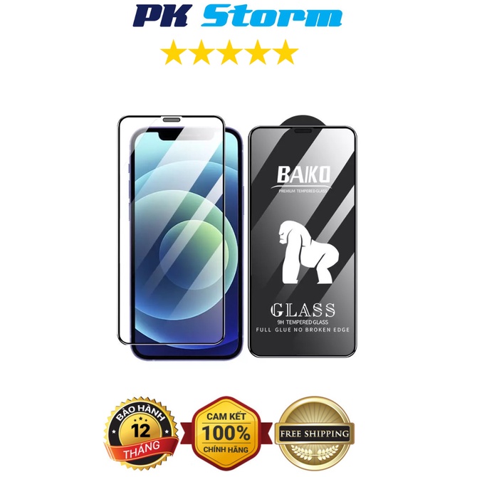 Kính Cường Lực Kingkong Baiko Full Màn Hình [Kk.Nobox]