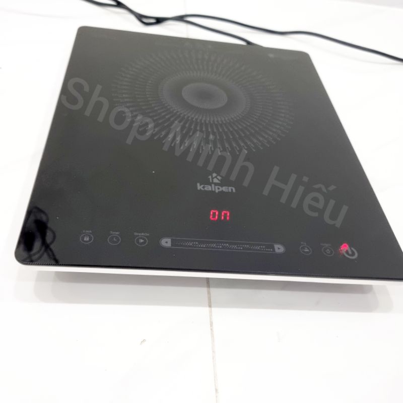 Bếp từ Kalpen 1613 1616 1619 nấu siêu nhanh với vòng từ kép 2200w kèm nồi lẩu 28cm
