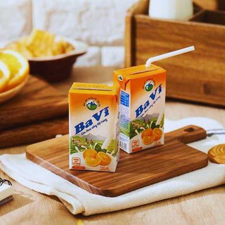 SỮA TƯƠI TIỆT TRÙNG BA VÌ CAM 110ML