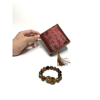 Vòng tỳ hưu đá mắt hổ-H&T