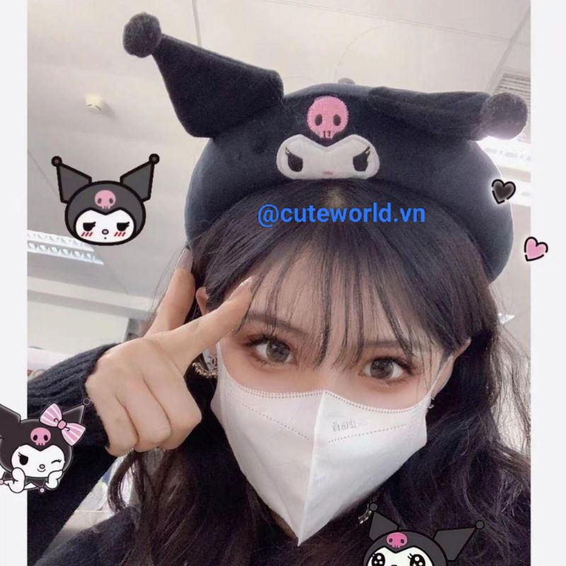 Băng Đô Nhân Vật Hoạt Hình Sanrio Cinnamoroll Kuromi Melody