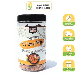 Hạt điều vị tom yum lavinuts - không đường phù hợp ăn kiêng ăn chay 450g