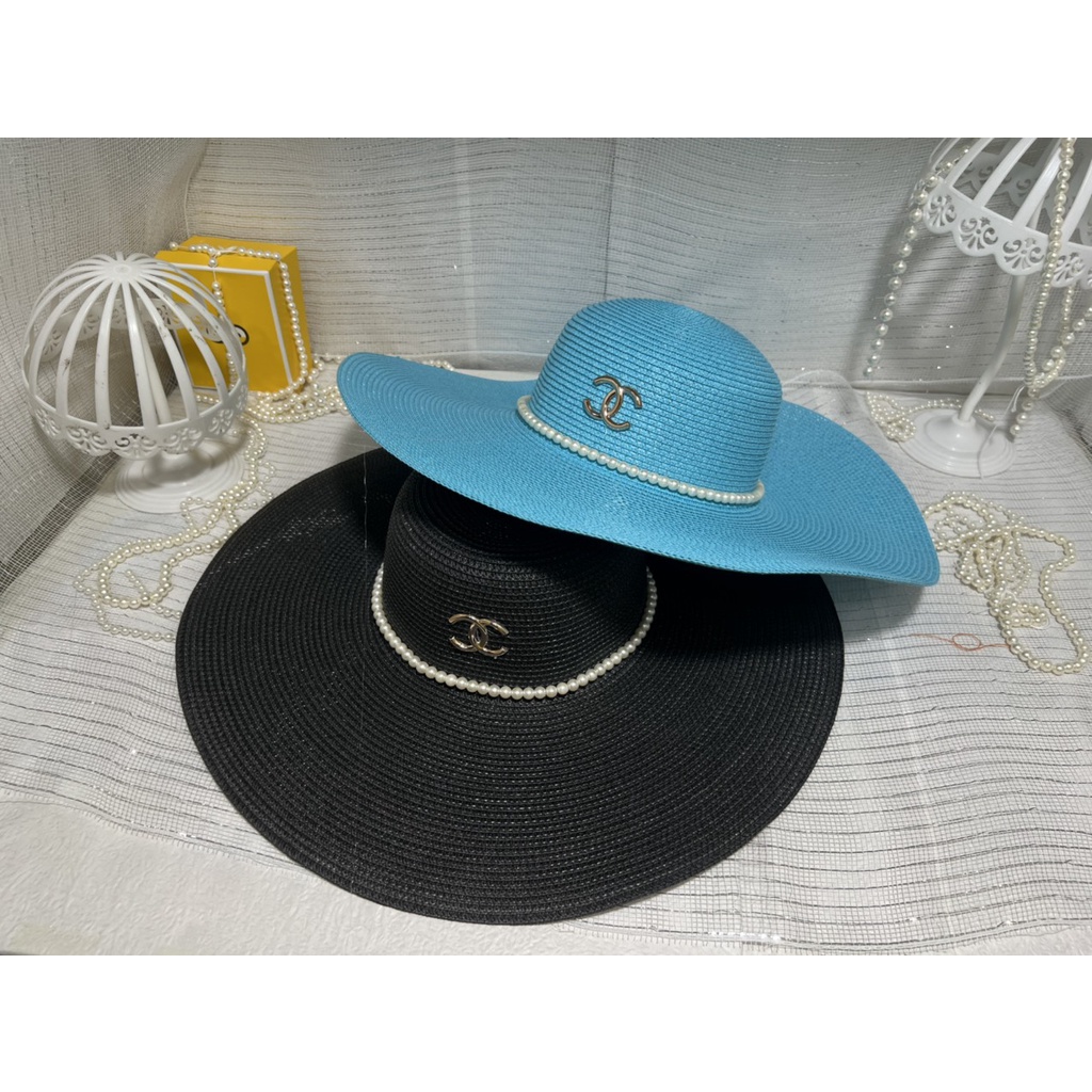 Nón cói đi biển rộng vành đai ngọc sang trọng( giá sỉ)