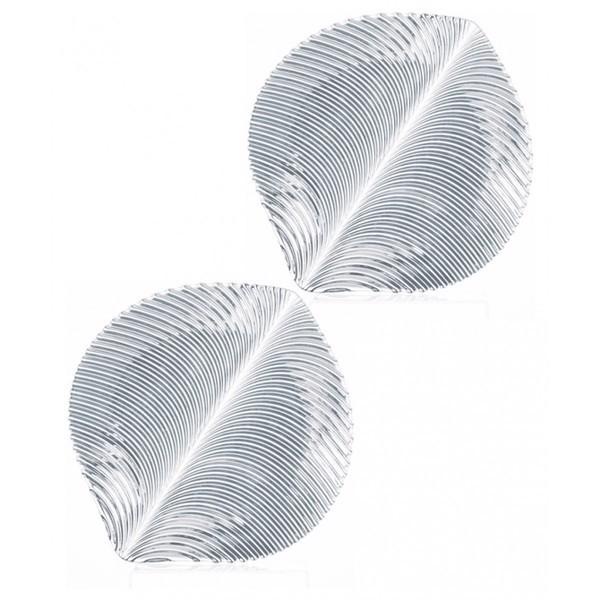 Bộ đĩa lá Nachtmann Mambo 98034 PLATZTELLER 32cm, pha lê chất lượng cao khúc xạ ánh sáng