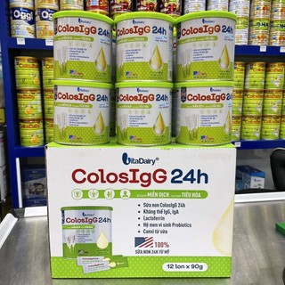 Vitadairy_Sữa Non ColosIgG 24h 90g/ 60 gói x 1,5g (Bibistore TB)