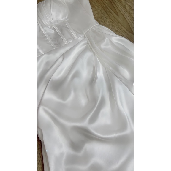 CỰC CHẤT ĐẦM PHI CORSET TRỄ VAI TAY PHỒNG DÁNG DÀI CỰC SANG CHẢNH UP SHOP HHP