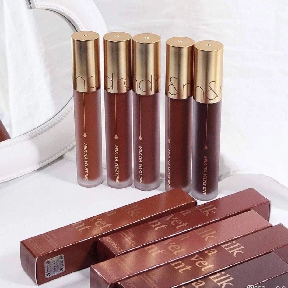 Son Kem Lì Hàn Quốc Mịn Mượt Như Nhung Romand Milk Tea Velvet Tint Ver 2 - New 2022 - Twins Cosmetic