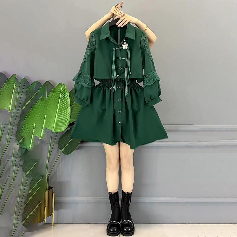 Áo Khoác Cardigan Dáng Hẹp Phong Cách Retro Hàn Quốc Plus Size Cho Nữ