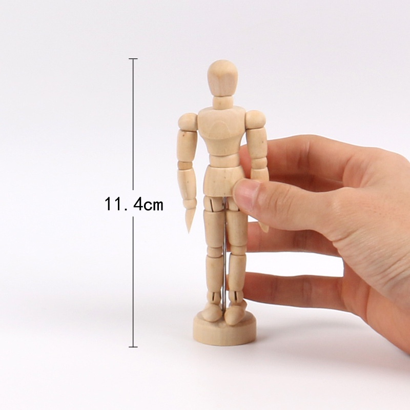 Hình nhân, tượng gỗ, manikin vẽ chân dung, truyện tranh giá rẻ - 11.4 cm/ 14 cm/ 20 cm/ 30 cm