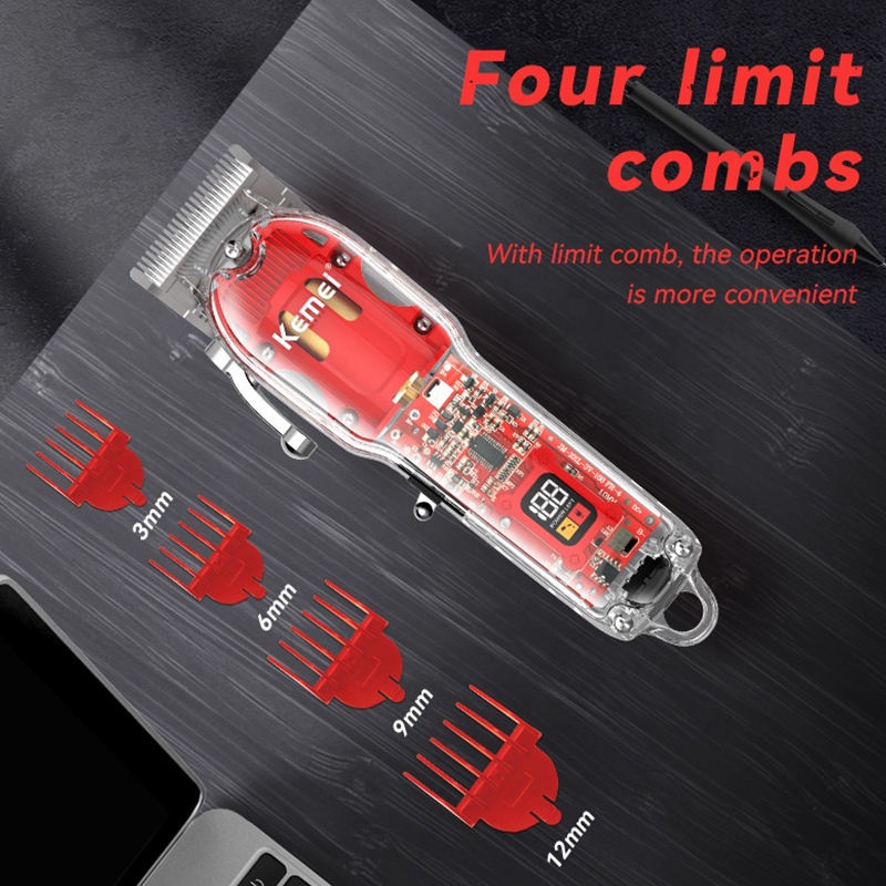 Tông Đơ Cắt Tóc Chuyên Nghiệp Kemei KM-1761