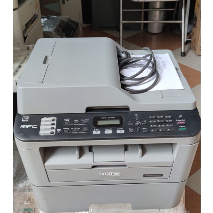 Máy in đa năng cũ BROTHER2701D in 2 mặt,photo, scan + mực new + tặng kèm giấy a4 500 tờ