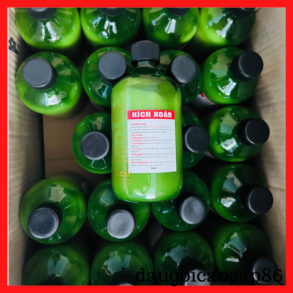 Kích Xoăn OCEAN PLUS,Kích Xoăn Tóc lux 4.0 500ml Chính Hãng  - CURLY SUPPORT