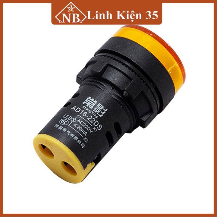 Đèn báo nguồn 24VDC AD16-22D/S23 (3 màu tuỳ chọn)