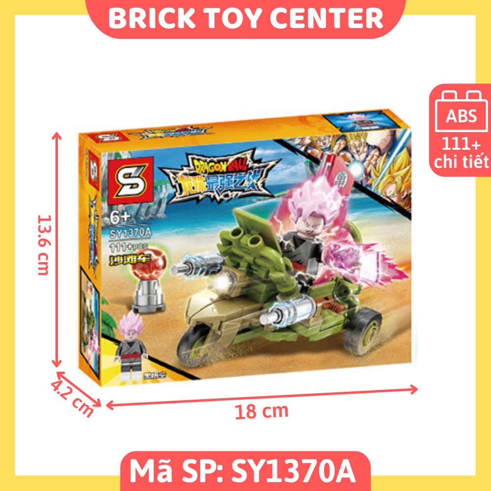 Mô hình lắp ráp nhân vật Dragon Ball 7 viên ngọc rồng Son Goku Vegheta Krillin đồ chơi xếp hình giá rẻ
