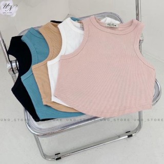 Áo ba lổ , croptop vạc bầu chất thun cotton co giãn mịn màng - uno_store