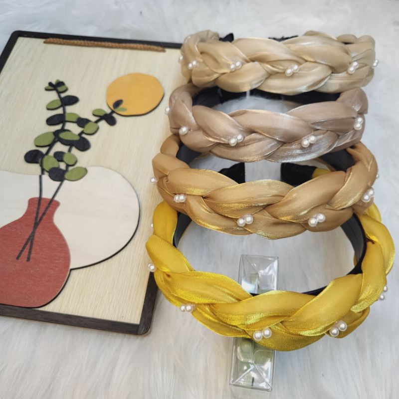 BỜM TÓC TẾT TƠ ÁNH CAO CẤP ĐÍNH NGỌC