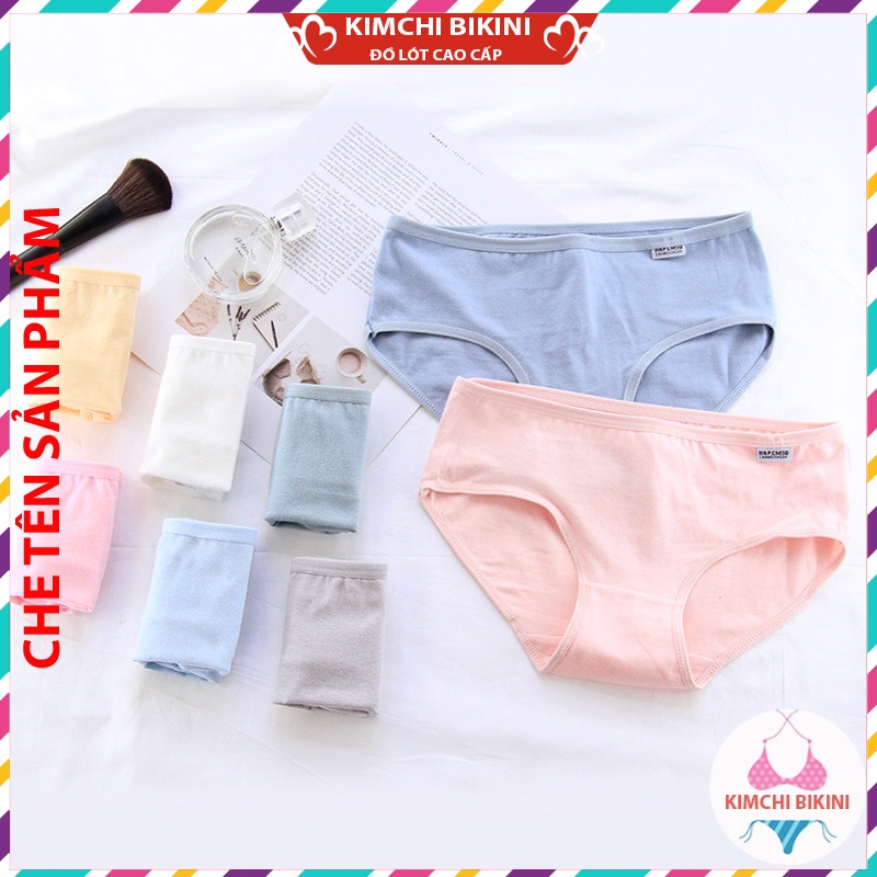 Set 5 quần lót nữ vải mềm nhiều mẫu KIMCHIBIKINI Combo 5 quần nót cotton nữ chống viêm chị em tha hồ chọn QL005