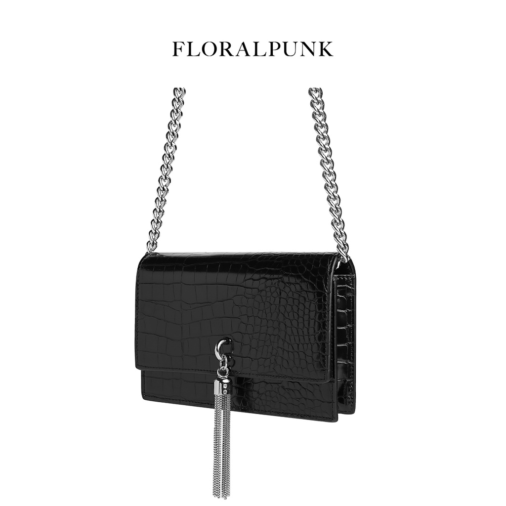 Túi xách Floralpunk Croc Tassel Crossbody Bag